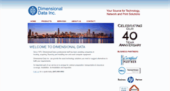 Desktop Screenshot of dimensionaldata.com